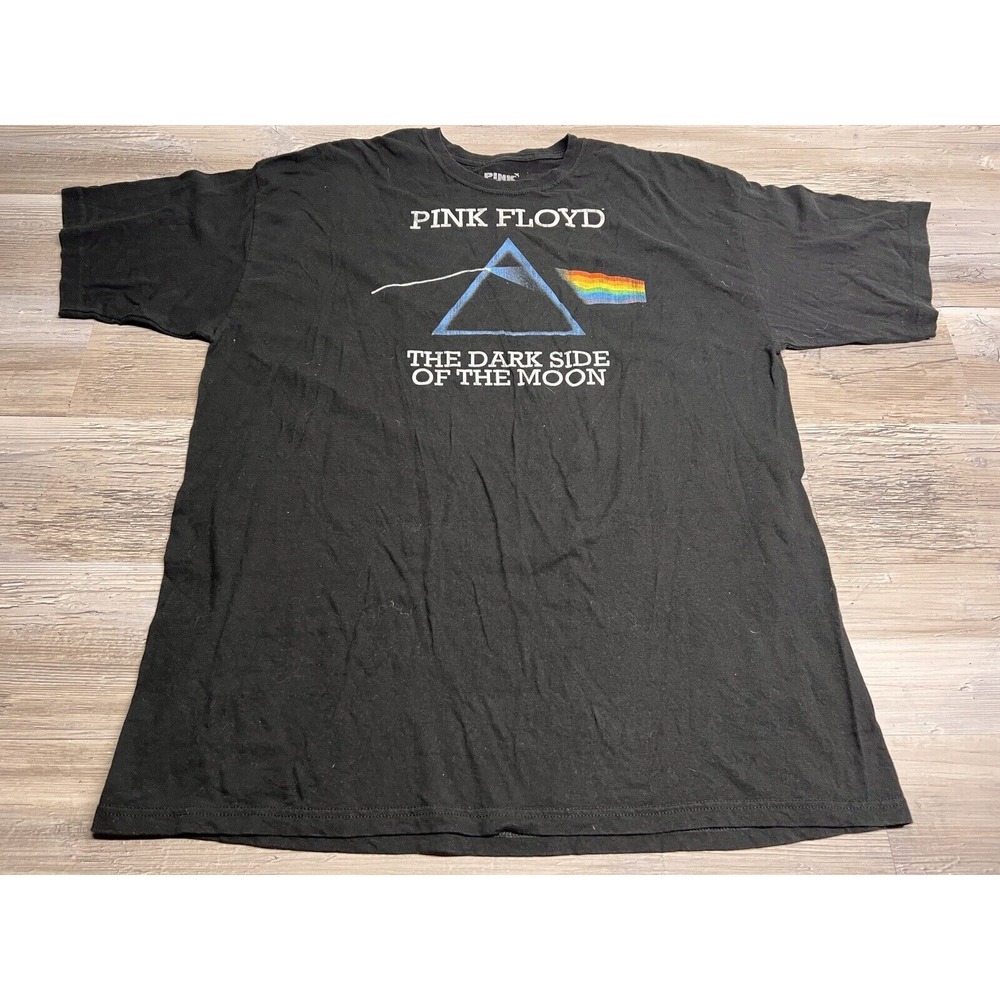 Pink Floyd Dark Side of the Moon T-Shirt Size 2XL Retro Band Tee Classic Rock